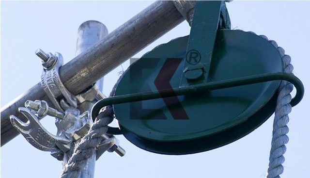 Koło dżinu rusztowania