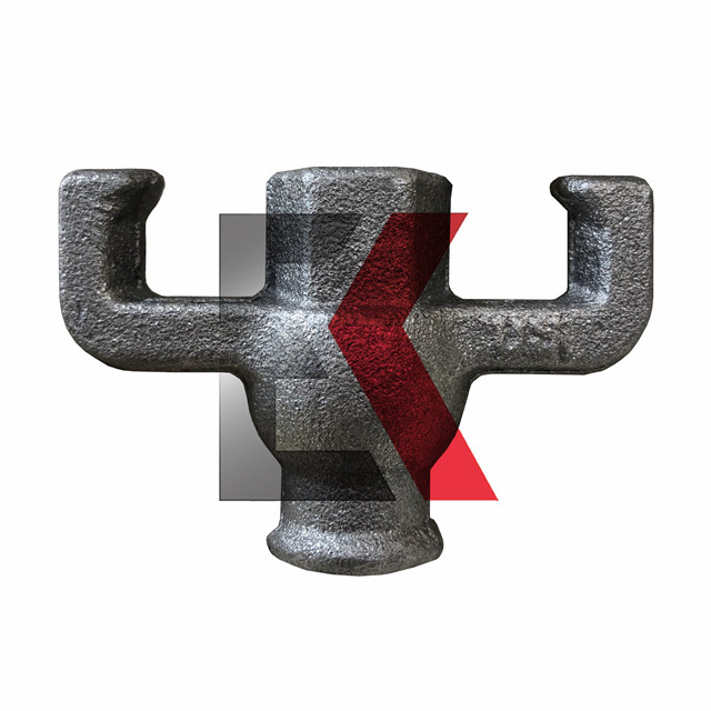 Akcesoria rusztowań upuszcza kute skrzydło nakrętki krawatowej do szalunki