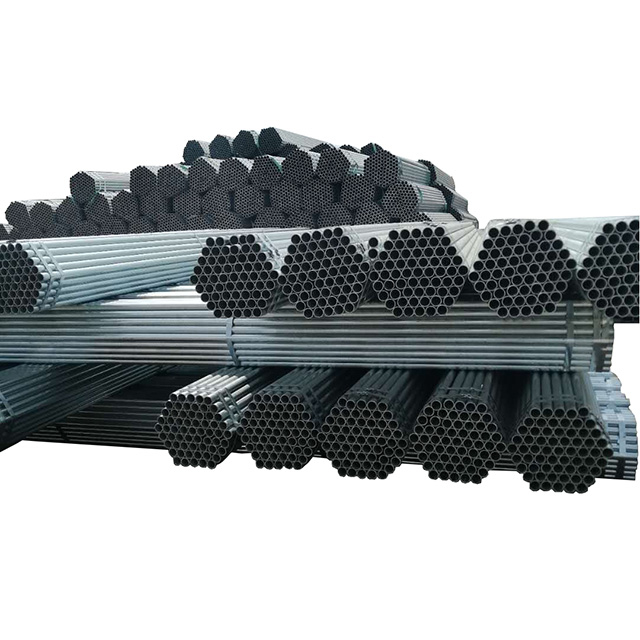 Q235 Spawane rusztowanie stalowe rurkę ocynkowaną