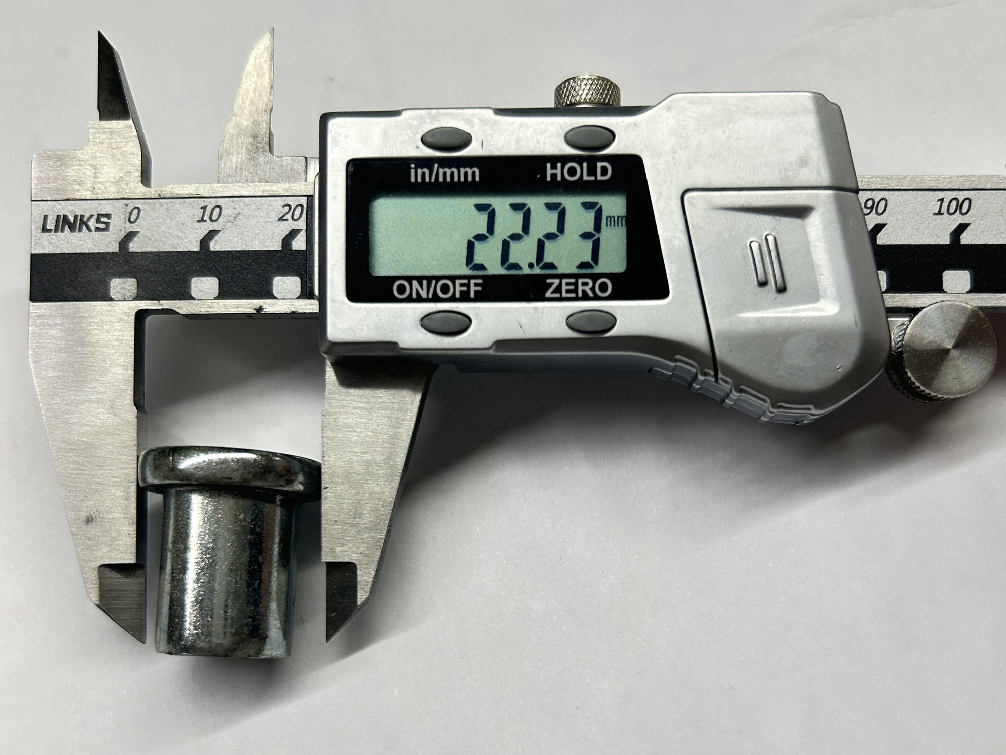 Łącznik rusztowania Rozmiar nitu