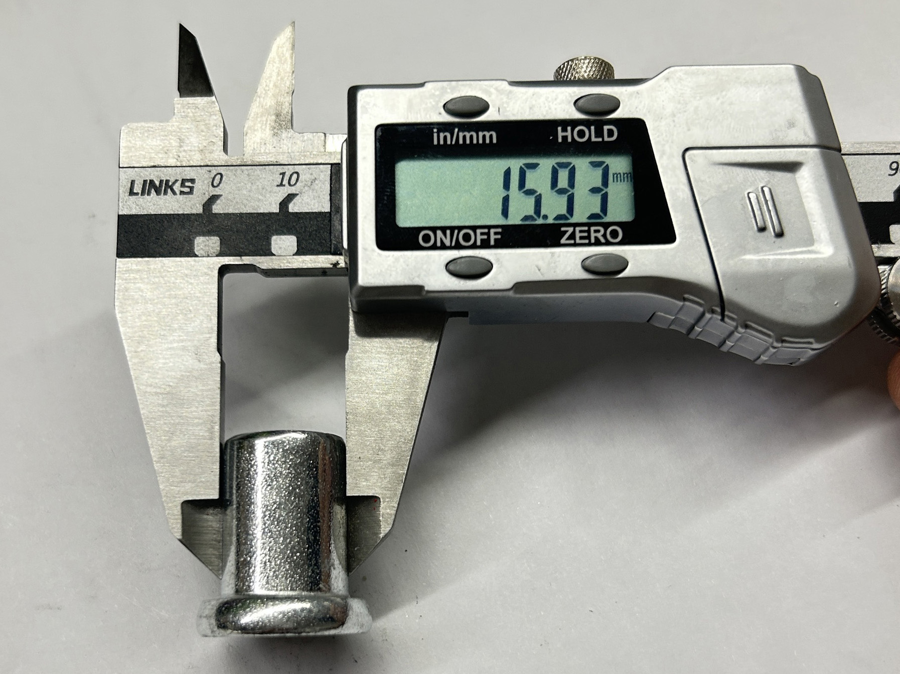 Łącznik rusztowania Rozmiar nitu