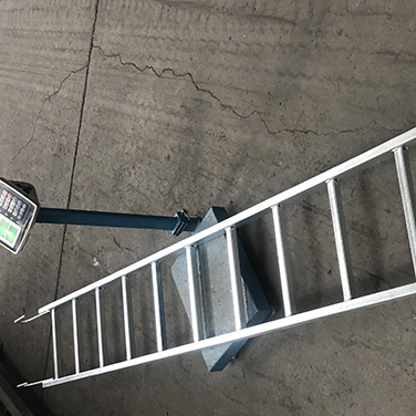 Rusztowanie prostej stalowej małpy drabiny ocynkowane