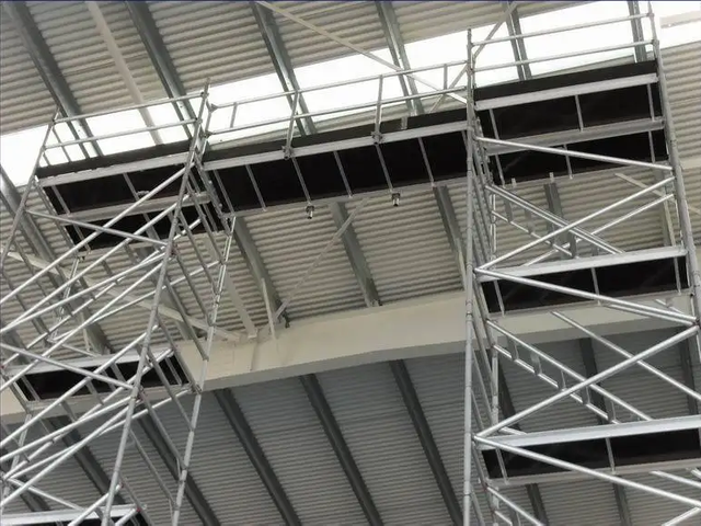 Aplikacja systemu rusztowań Ringlock