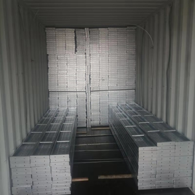 210 mm BS1139 Rusztowanie płyt do budowy