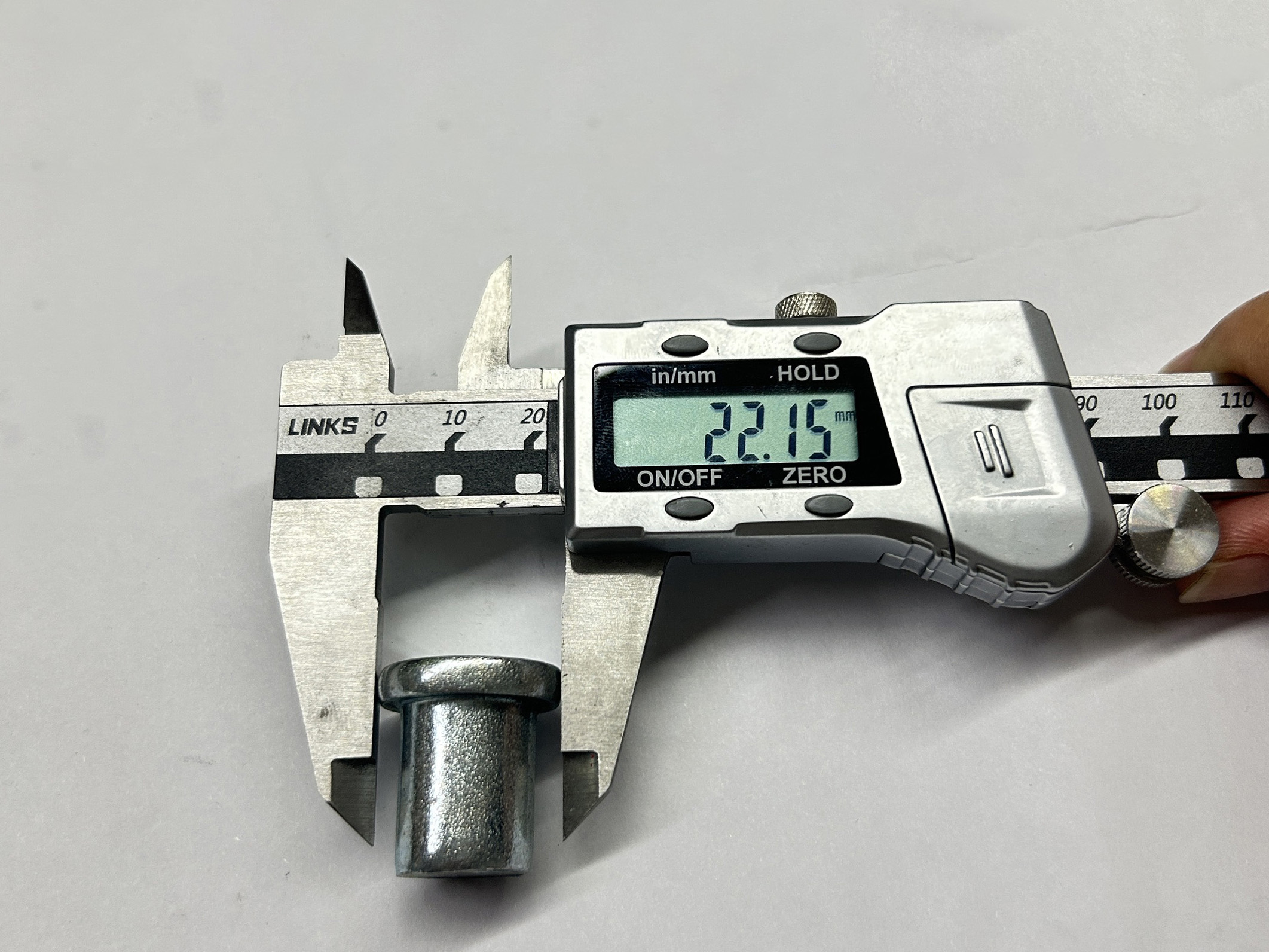 Łącznik rusztowania Rozmiar nitu