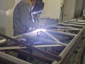 Spawanie belki aluminiowej