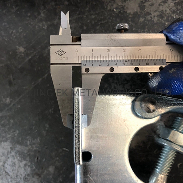 Tablica testowa łącznika ustalającego 