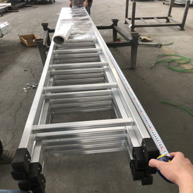 Rusztowanie wieloparteczne przenośna aluminiowa prosta drabina