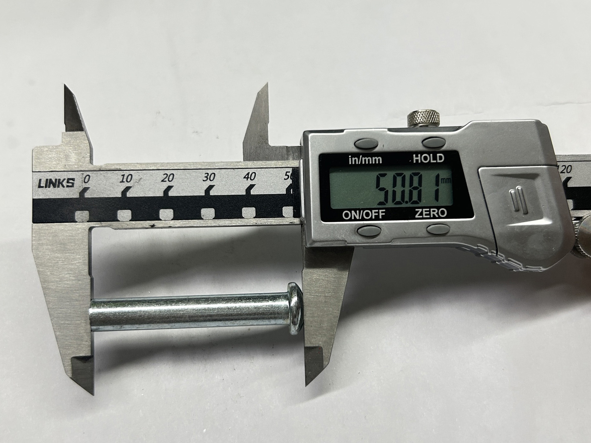 Łącznik rusztowania Rozmiar nitu 