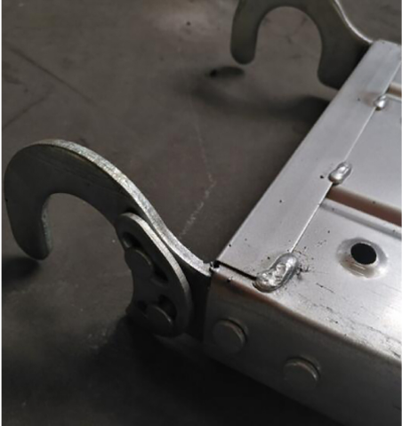 Wybieg na deskę z hakiem