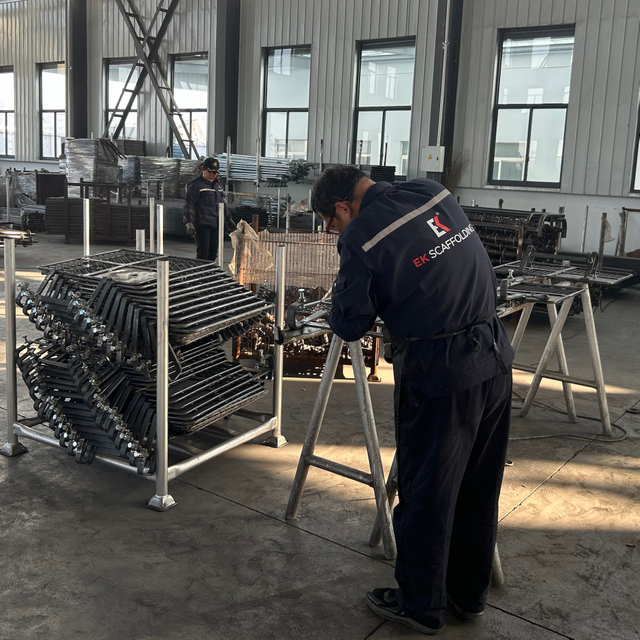 Drzwi pułapki rusztowania