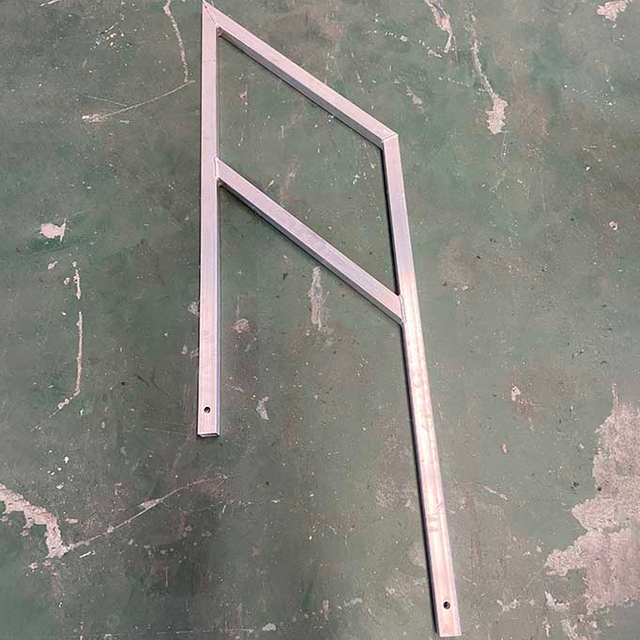 Aluminiowy rusztowanie rusztowania Schody Handrail 1,0M