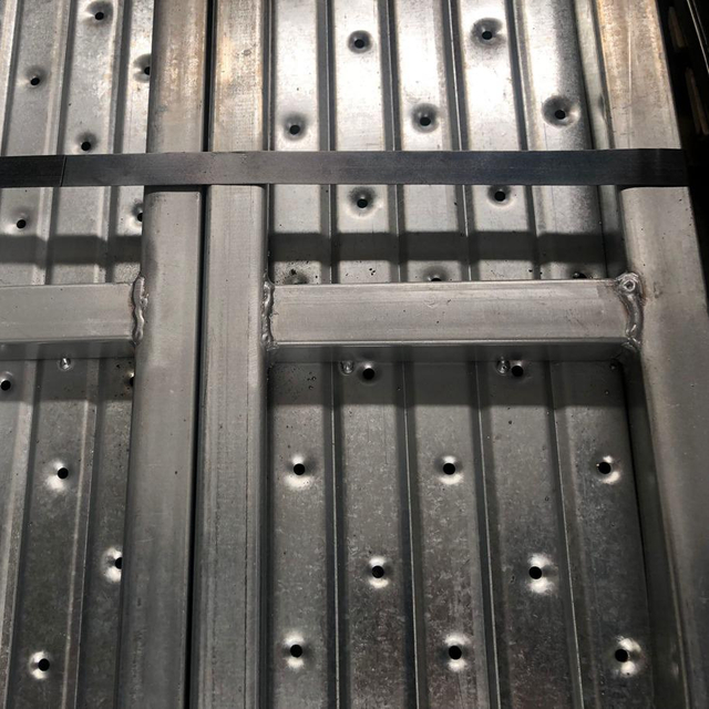 BS1139 Zamknięte stalowe rusztowanie desek spacerowych