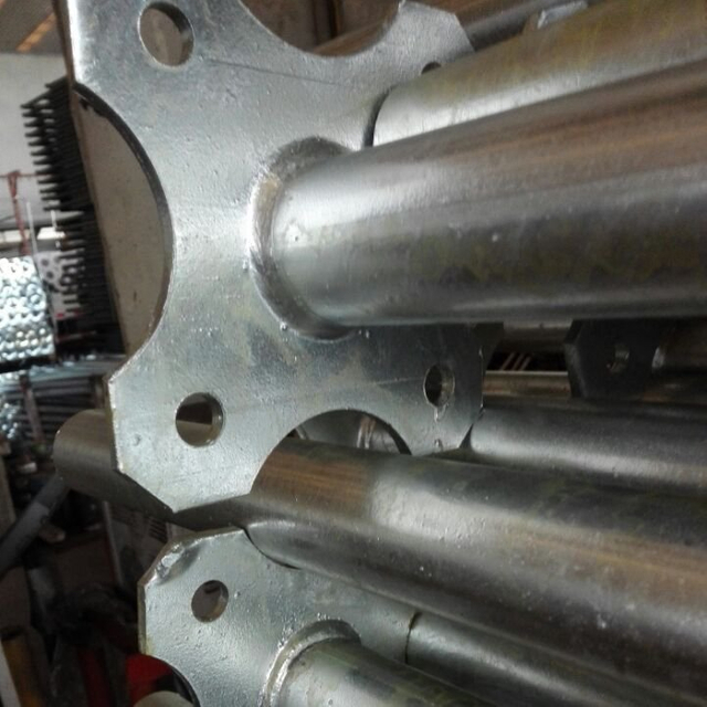 GI ocynkowane rusztowanie stalowe rekwizyt do budowy