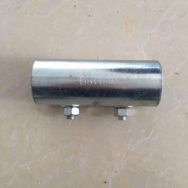 Wciśnięty łącznik rękawów rusztowań do budowy