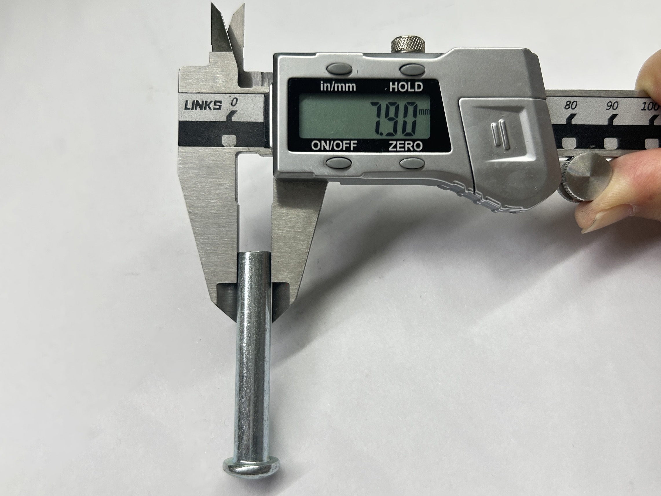 Łącznik rusztowania Rozmiar nitu 