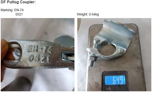 Rusztowanie zrzutu putlog łącznik 01