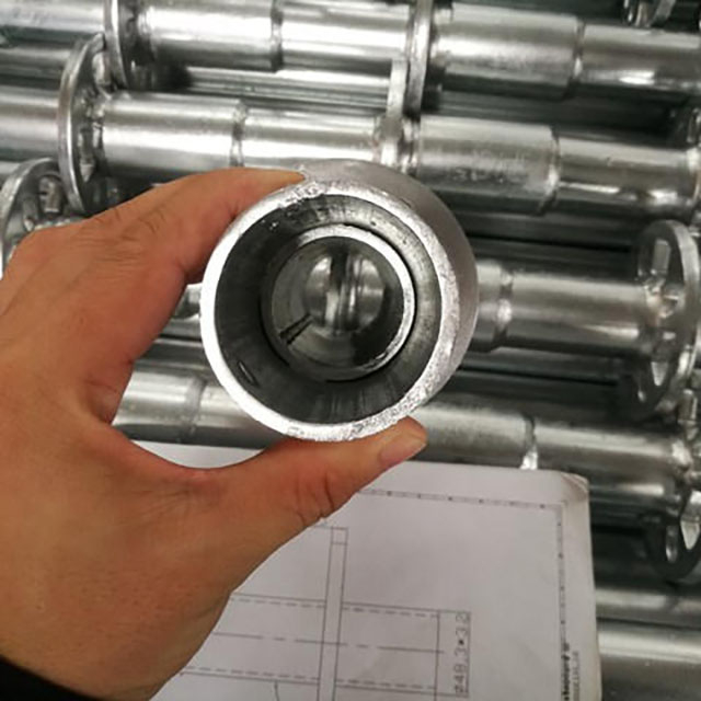 Kołnierz podstawowy systemu rusztowań Ringlock