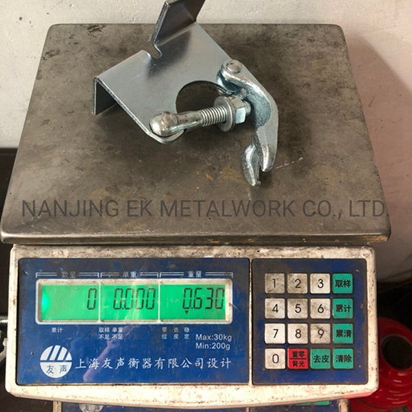 Tablica testowa łącznika ustalającego 