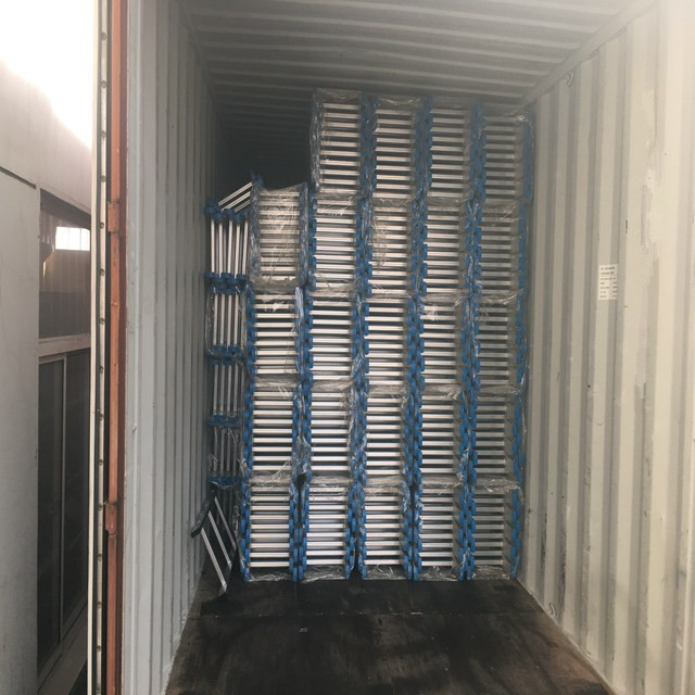 Rusztowanie aluminiowe proste drabiny materiał budowlany