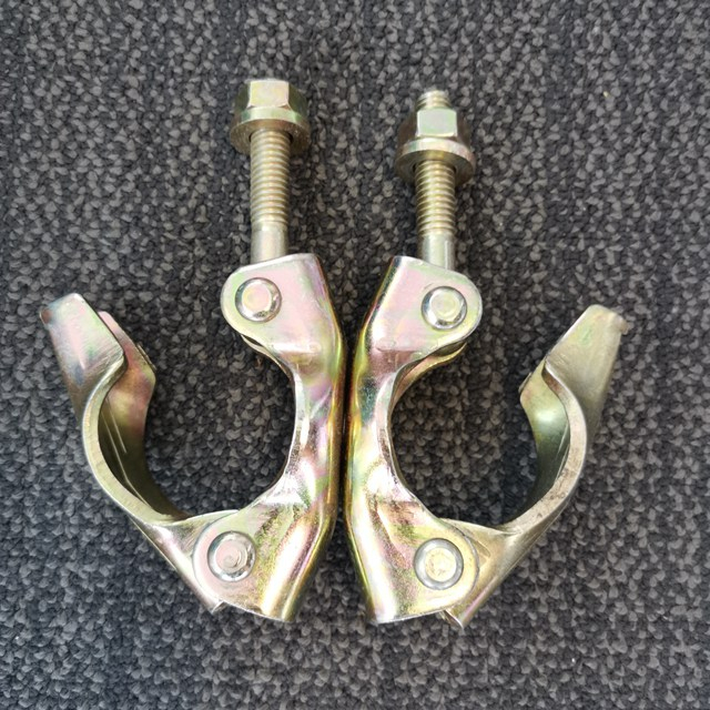 Wciśnięte rusztowanie BS1139 Electro Galwanizowany łącznik obrotowy