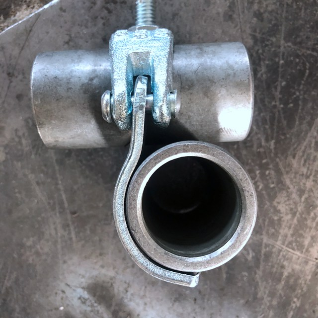 BS1139 Upuszczenie rusztowania złącza cynku Putlogu putlog