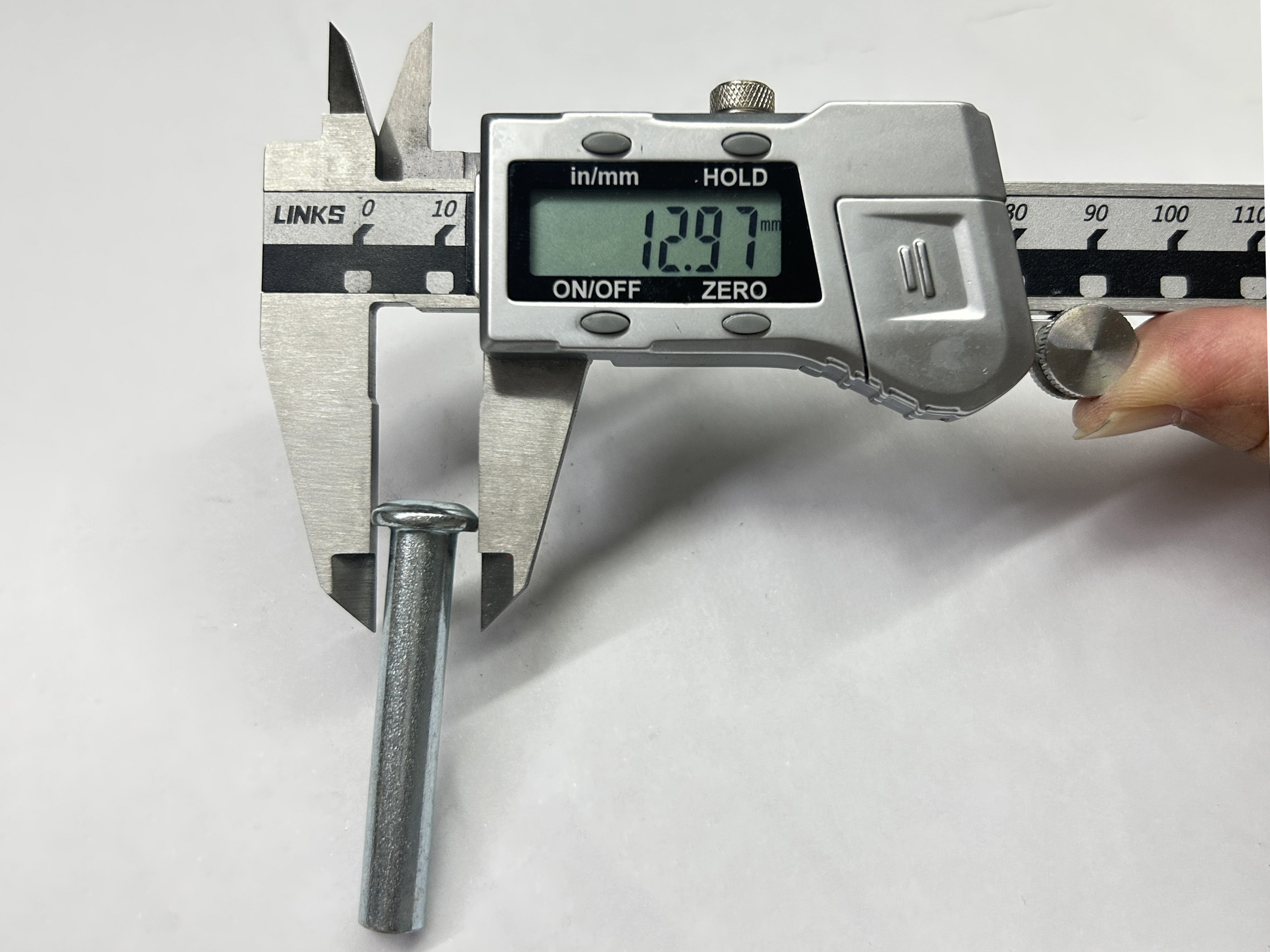 Łącznik rusztowania Rozmiar nitu 