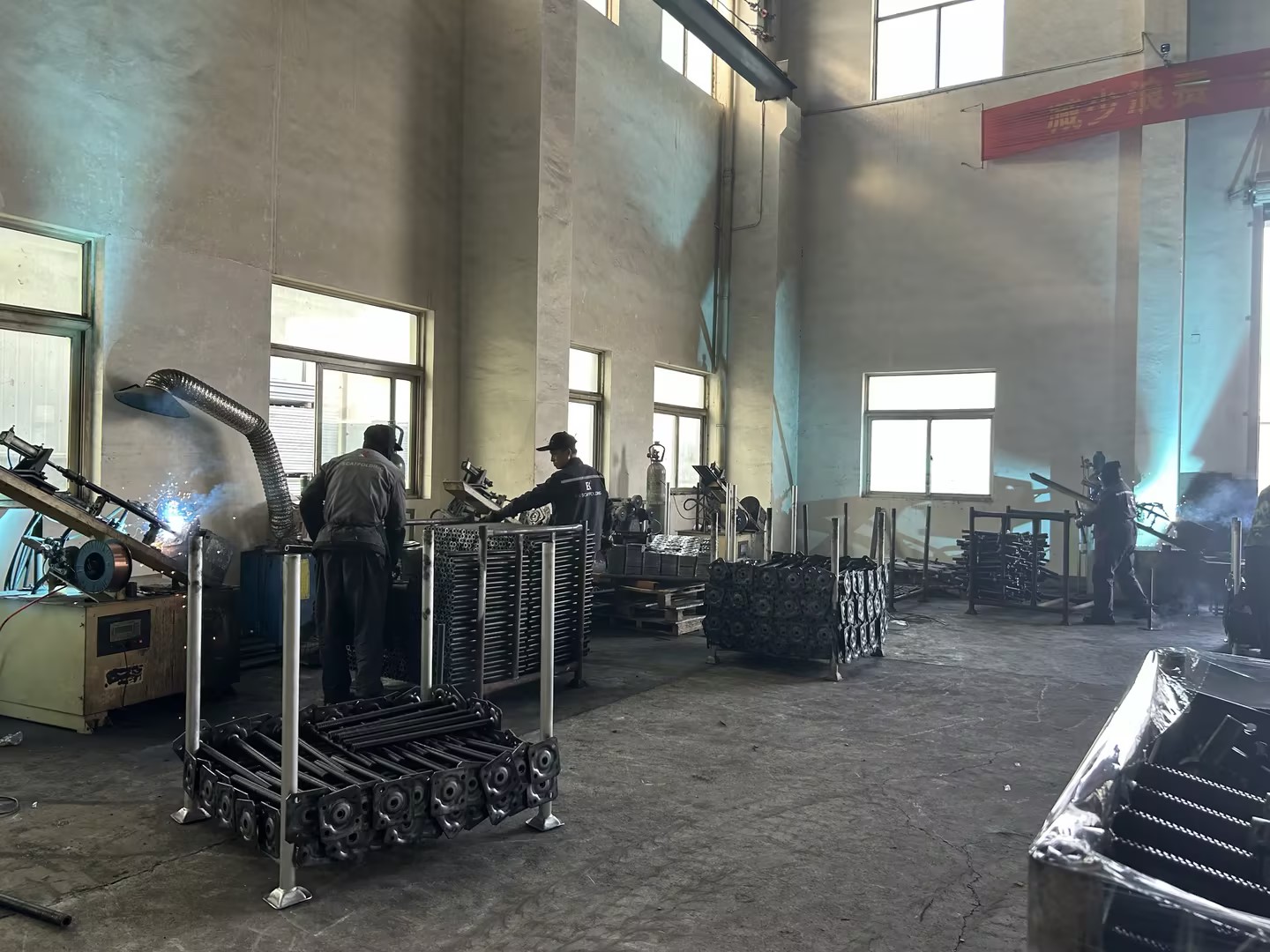 spawanie na podnośniku podstawowym 