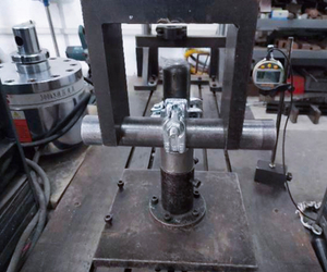 Upuść kute łącznika złącza 'b ' w teście (siła awarii)