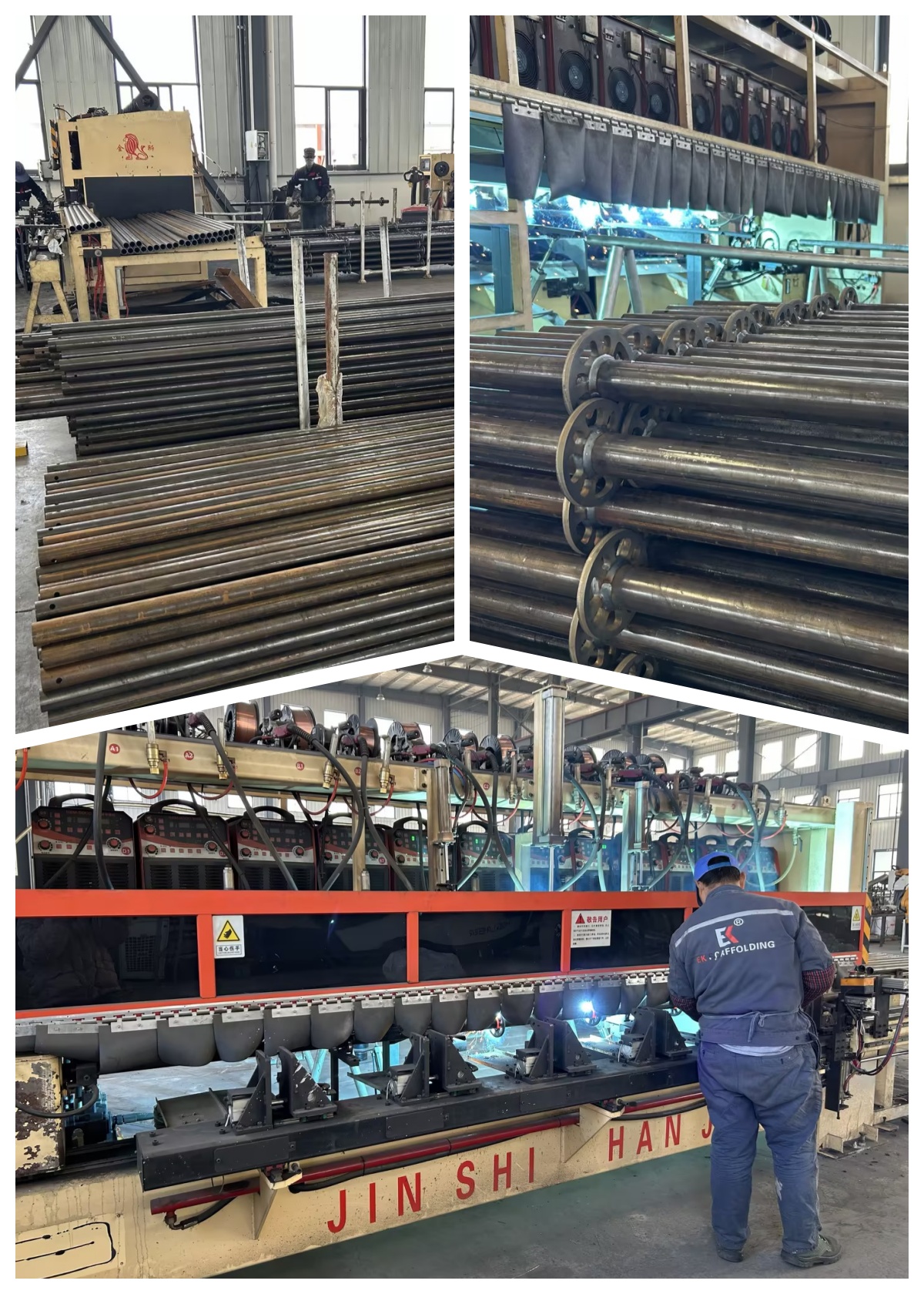 poziome zgrzewanie automatyczne pierścieniowe pionowe