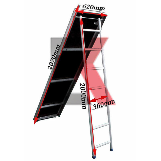 Aluminium Stali Rusztowanie deski do budowy