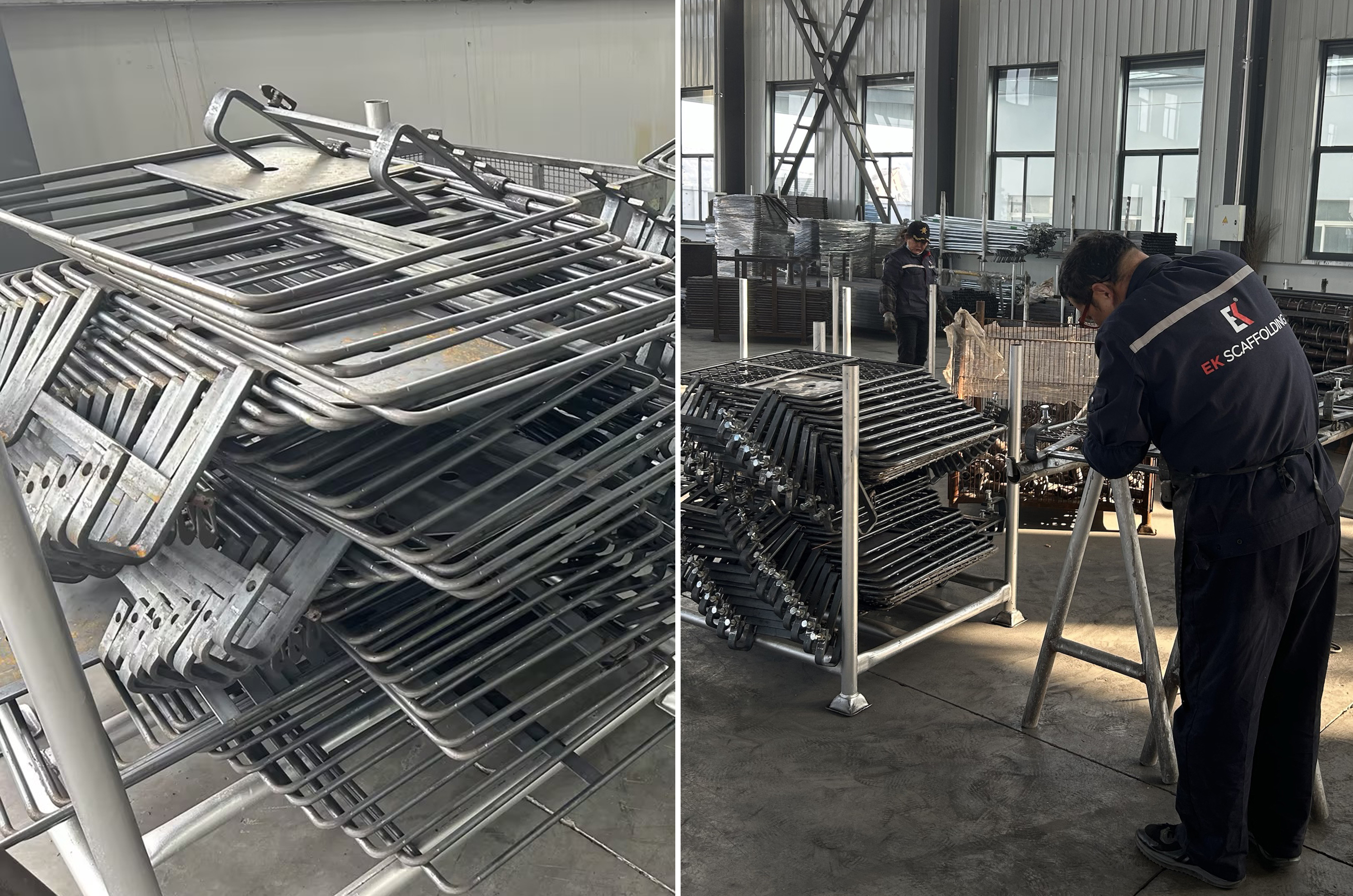 Drzwi pułapki rusztowania