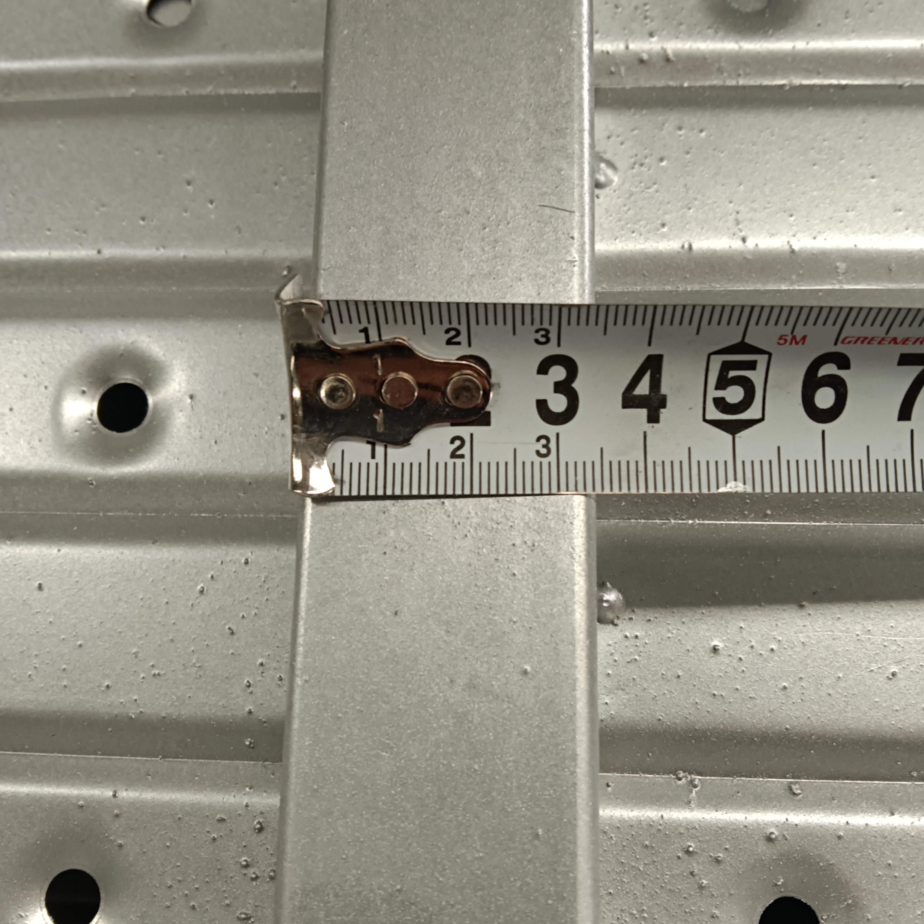 Zamknięta stalowa deska 1,0 m