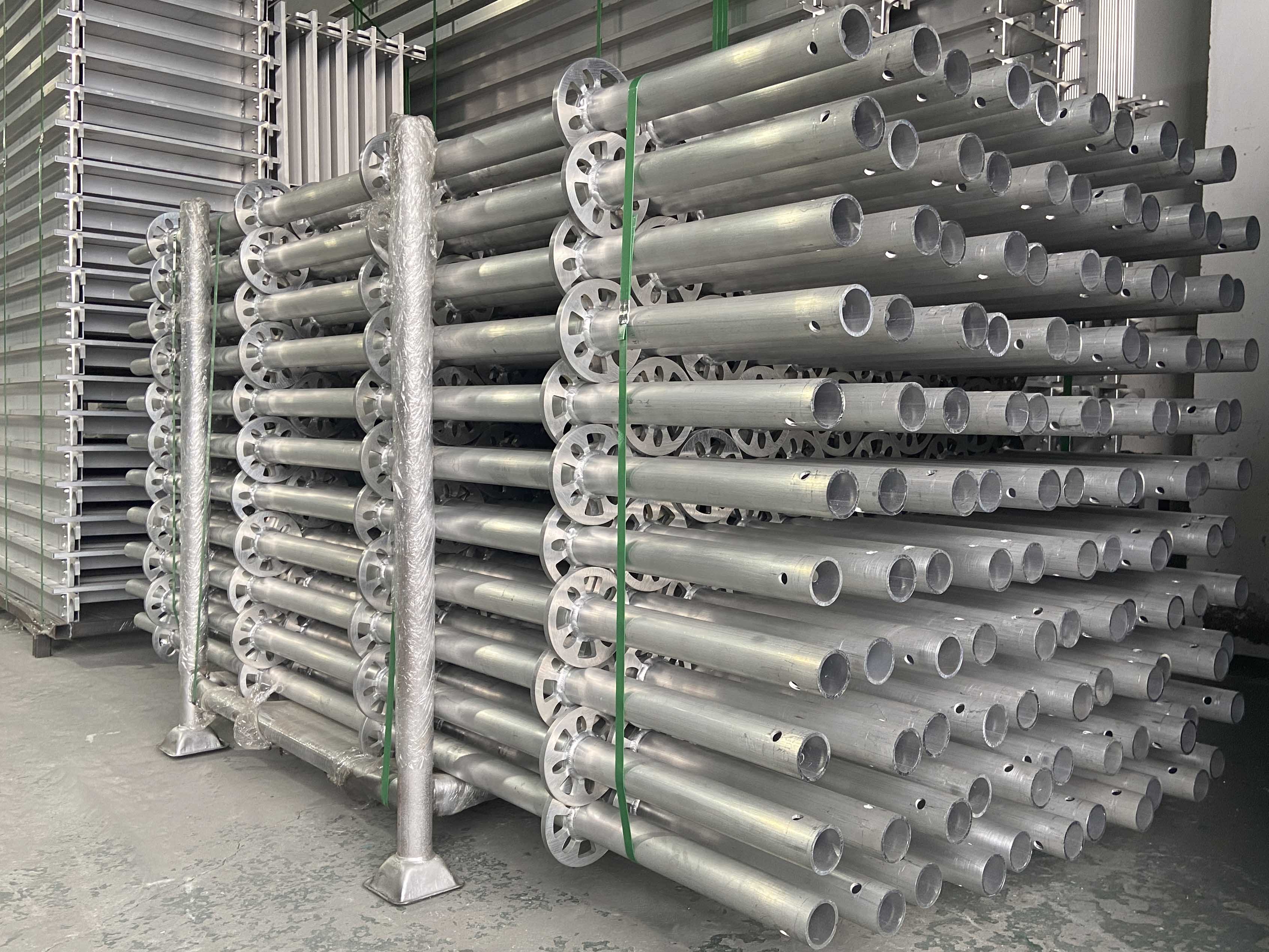 Aluminiowe rusztowanie pierścieniowe