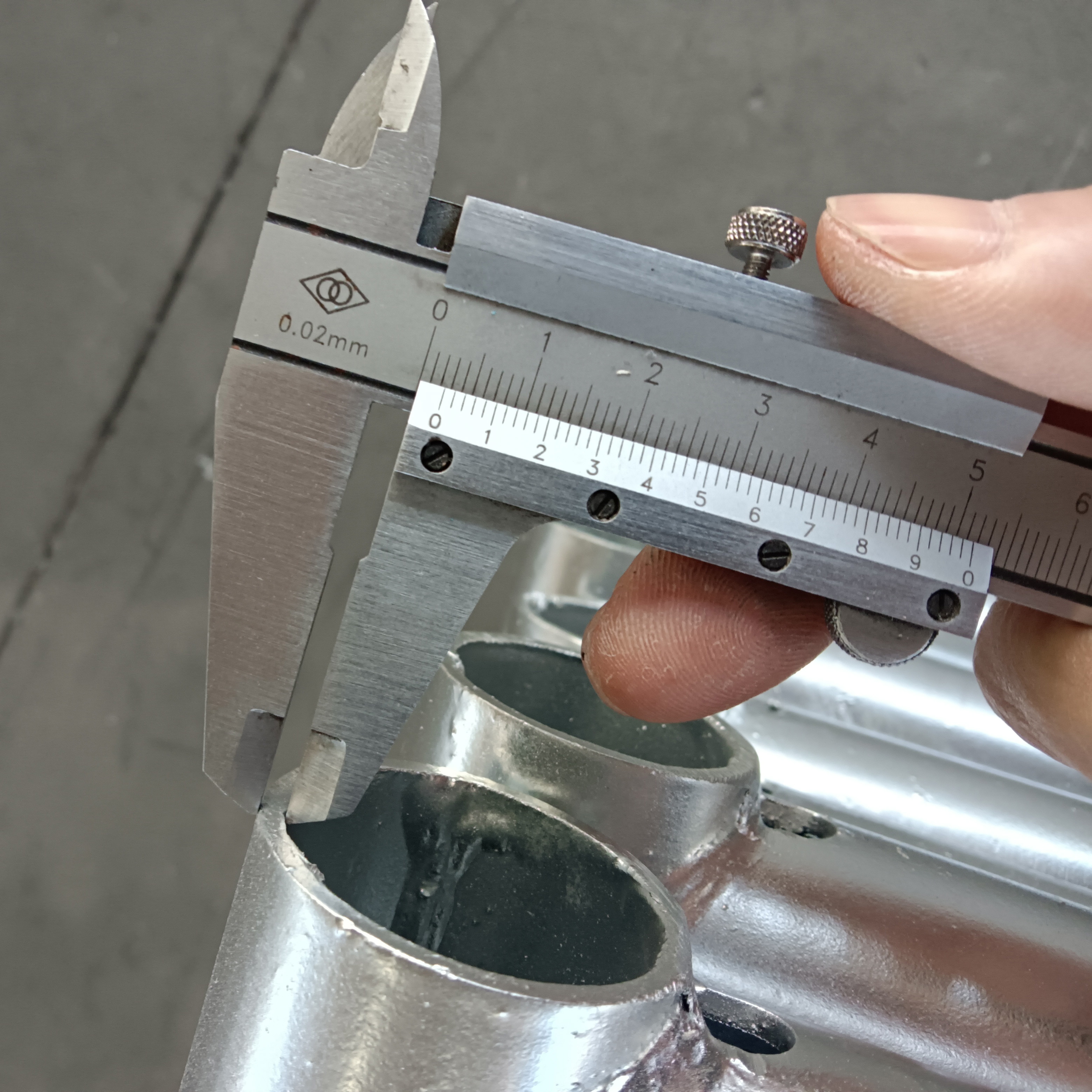 Testy rusztowania ramy