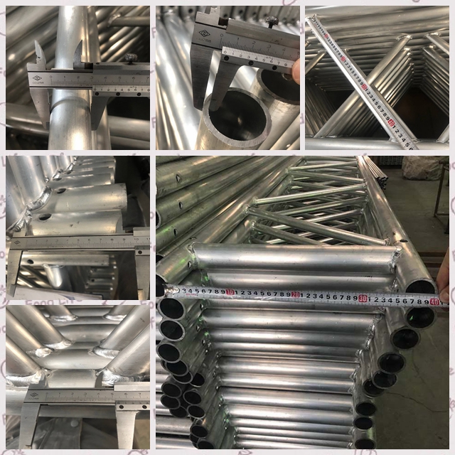 Aluminiowa prosta wiązka drabinkowa