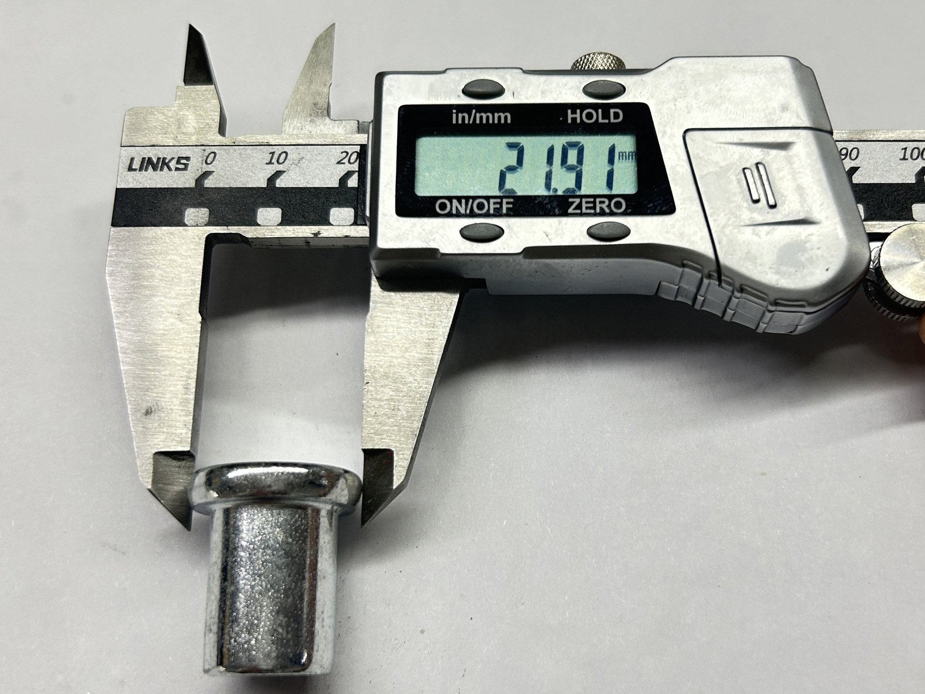 Łącznik rusztowania Rozmiar nitu 