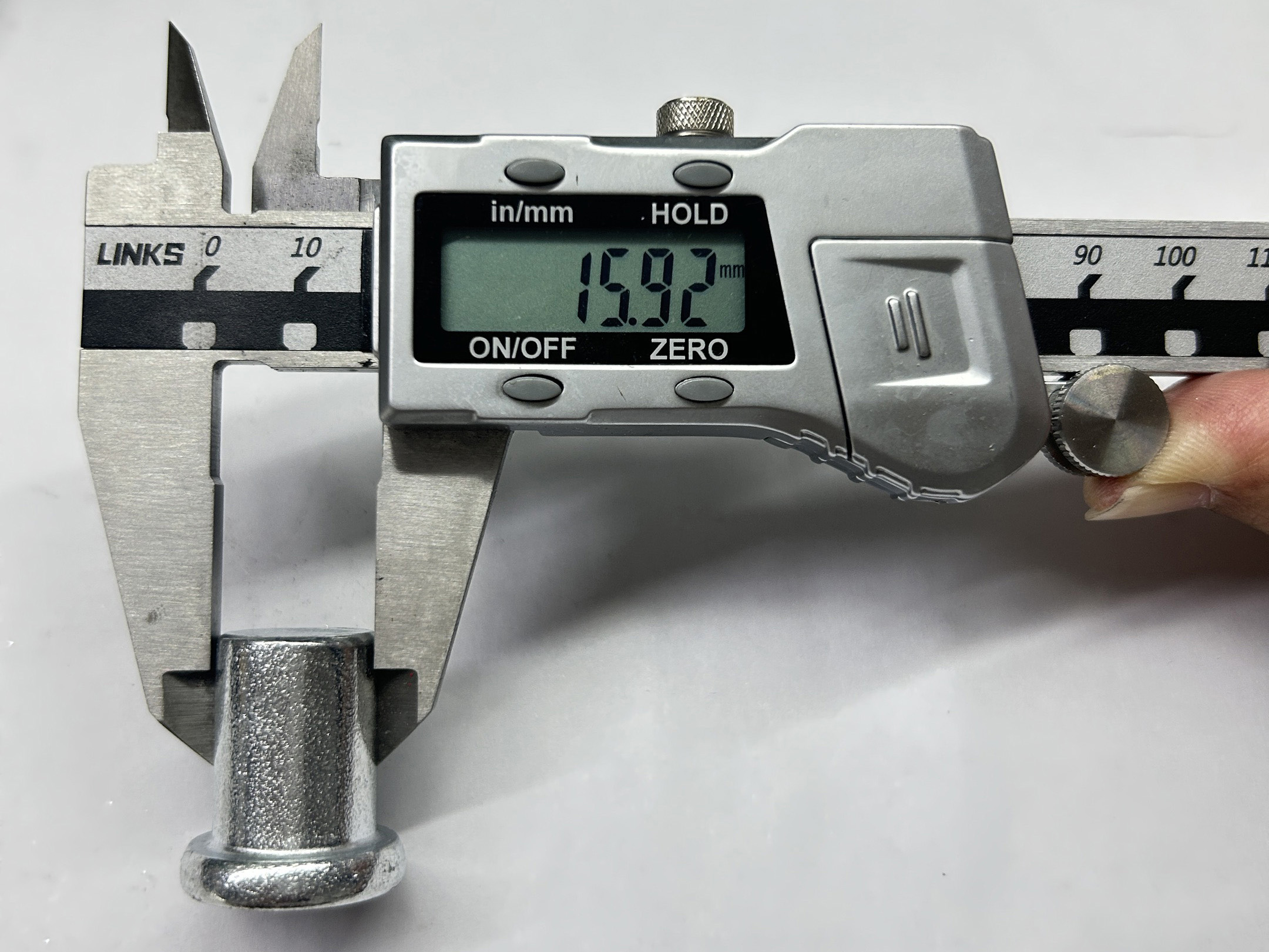 Łącznik rusztowania Rozmiar nitu