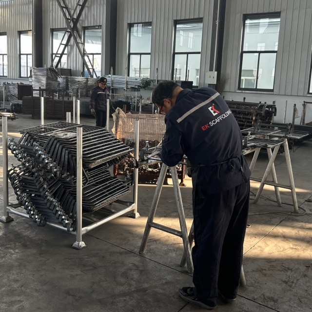 Drzwi pułapki rusztowania