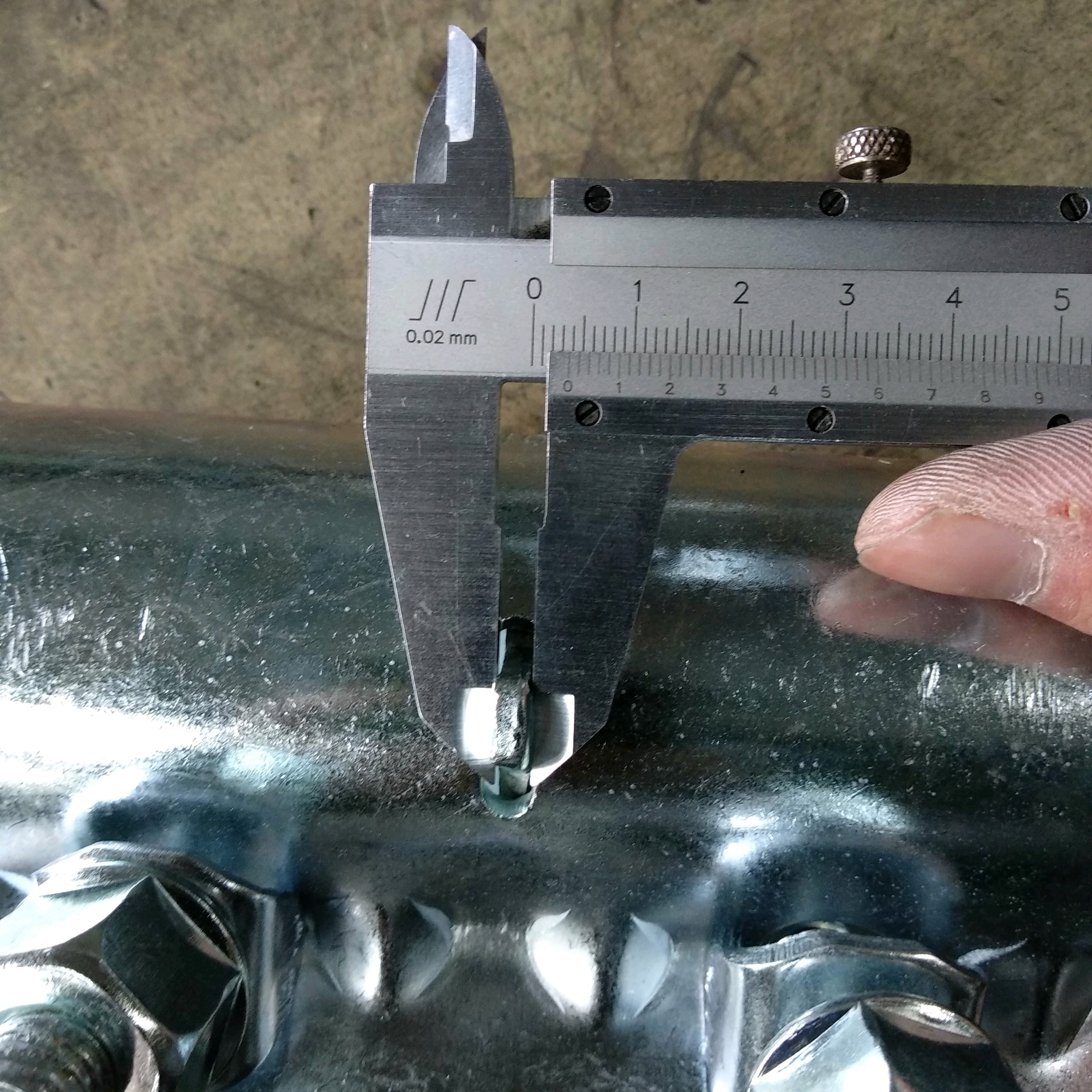 Wciśnięty łącznik rękawa