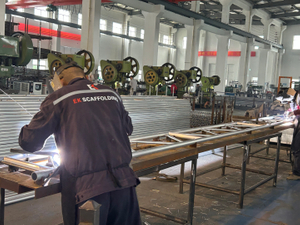 Spawanie belki aluminiowej