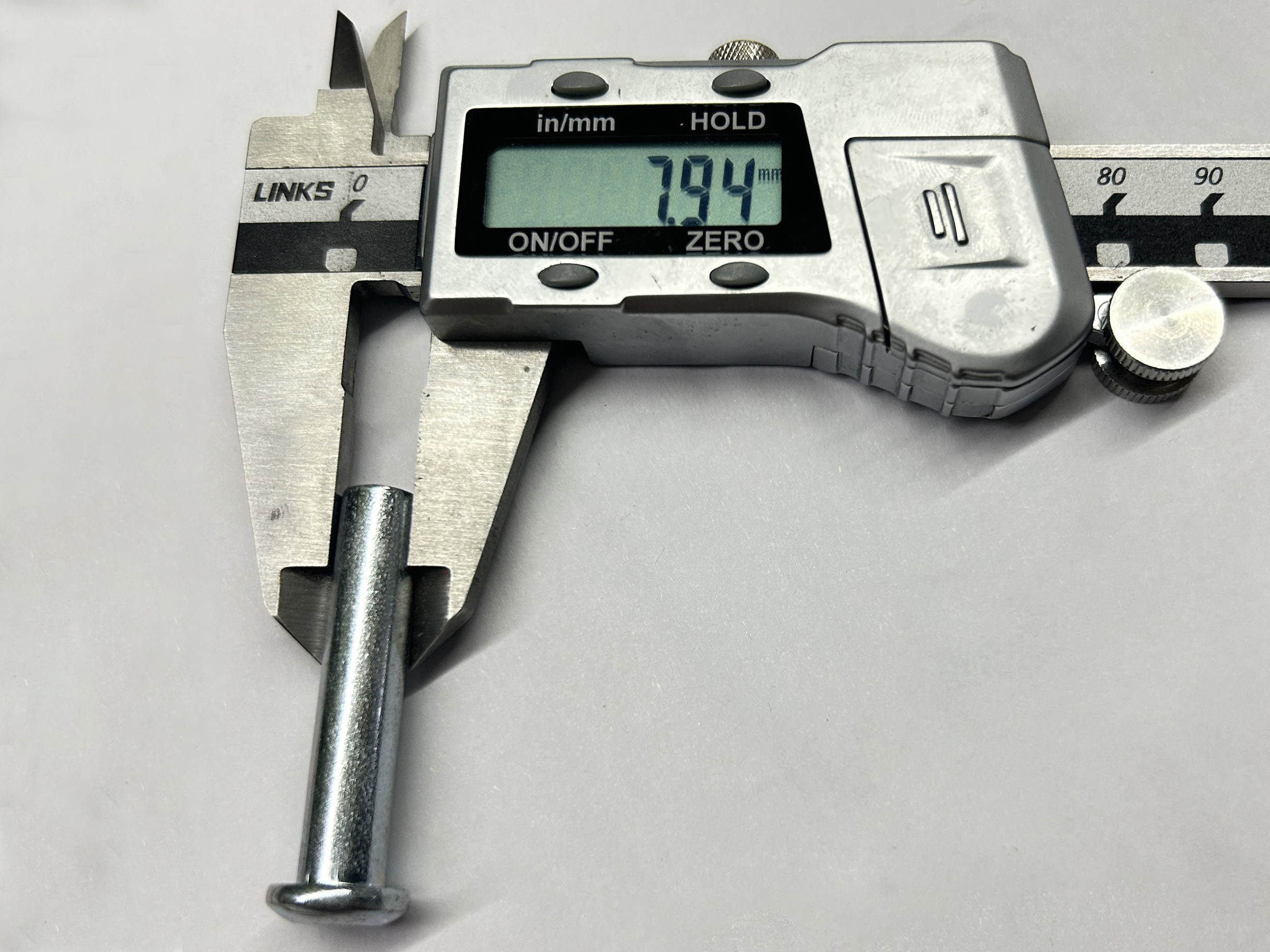 Łącznik rusztowania Rozmiar nitu 