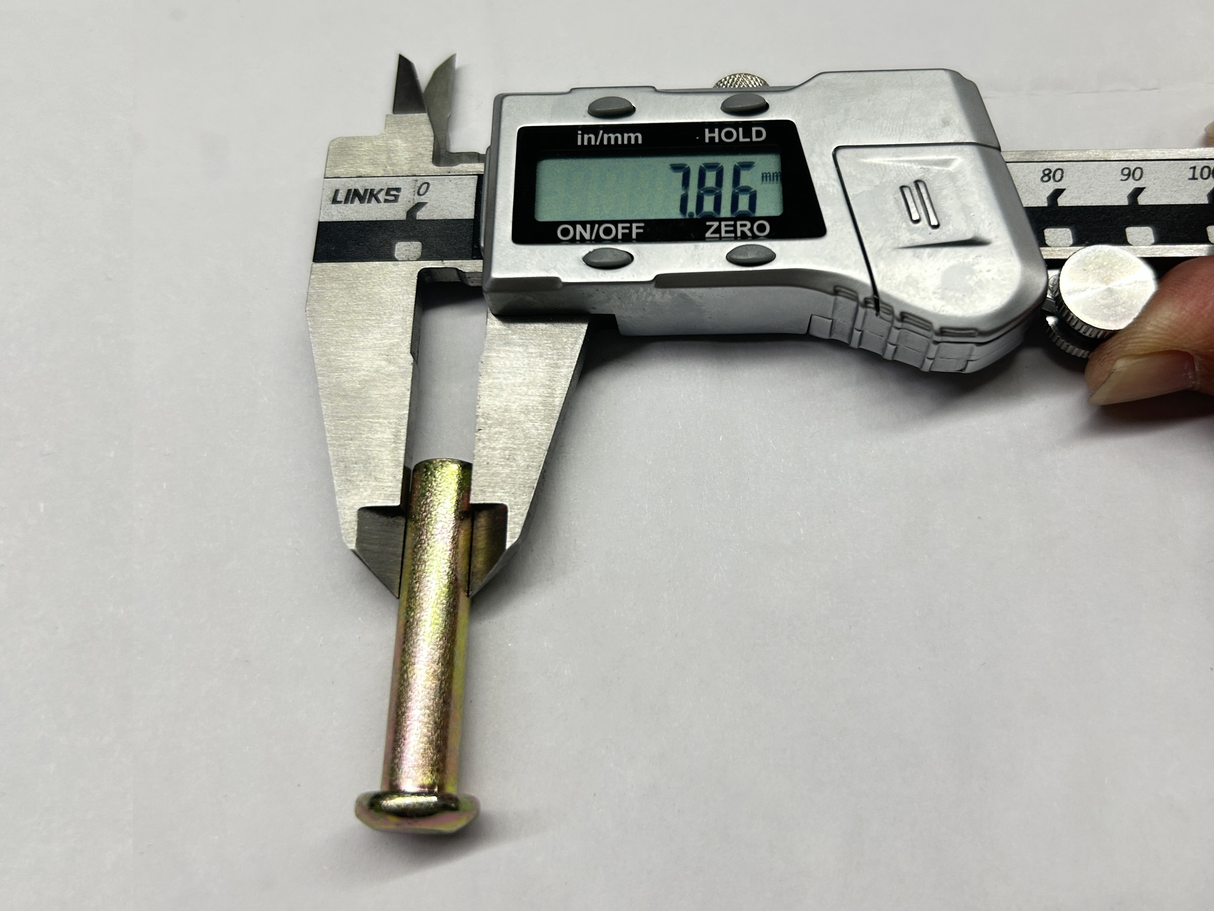 Łącznik rusztowania Rozmiar nitu 