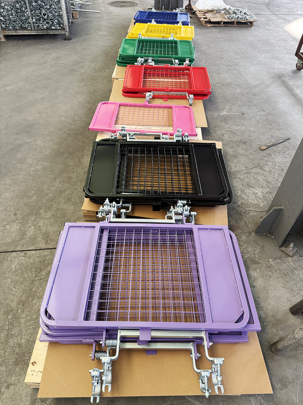 Niestandardowa brama do rusztowania