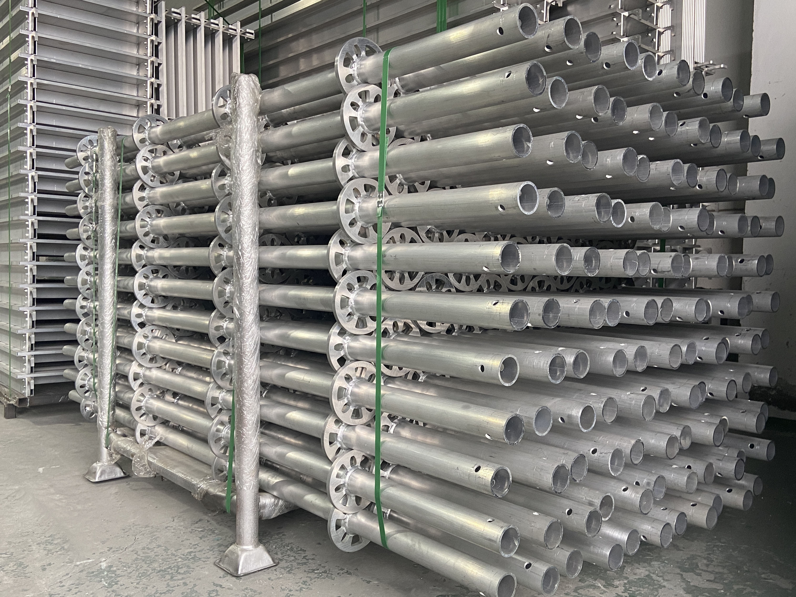 Aluminiowe rusztowanie rusztowań pionowe