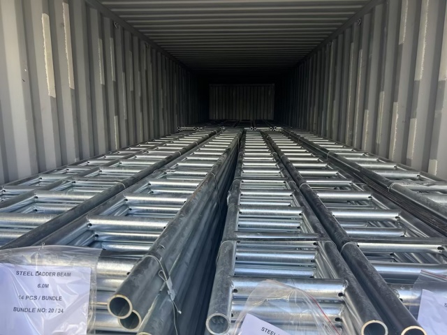 Stalowa belka drabiny