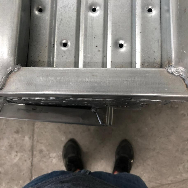 BS1139 Zamknięte ocynkowane rusztowanie desek spacerowych