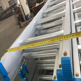 Rusztowanie aluminium proste drabinowe materiały budowlane