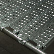 HDG Hot Dip Ocynkowana deska Kanadyjska rusztowanie stalowe deski hakowe 241 mm