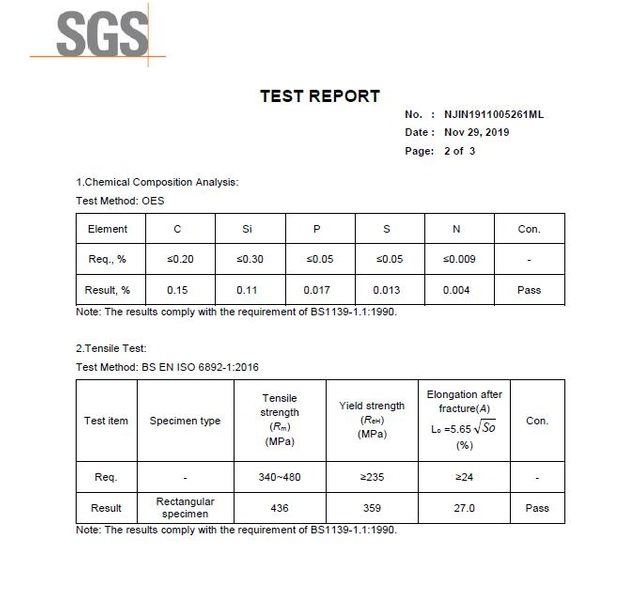 Rurka rusztowań SGS 02